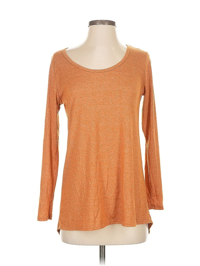 LULAROE Pre-owned Long Sleeve Top Orange Scoop Neck Tops