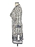 Hale Bob Animal Print Silver Cocktail Dress Size L - photo 4