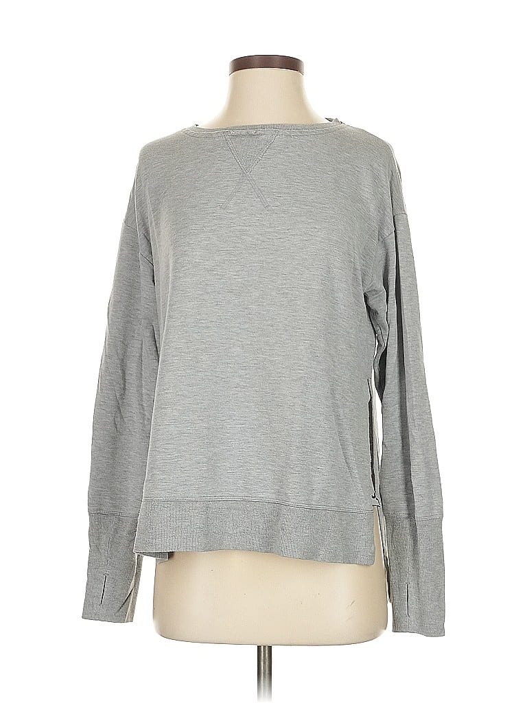 Pre-owned Joylab Long Sleeve T-shirt In Gray
