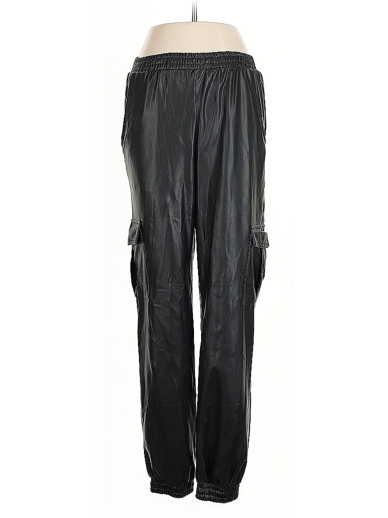 Pre-owned Fashion Nova Cargo Pants In Black