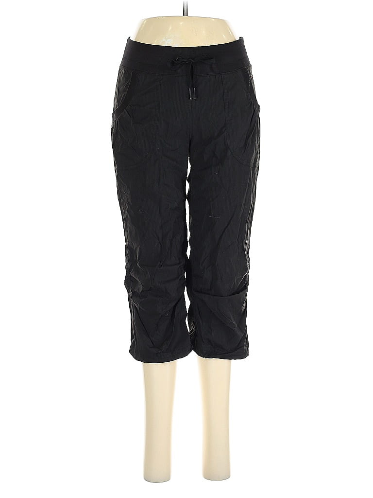 Pre-owned H&m Casual Pants In Black
