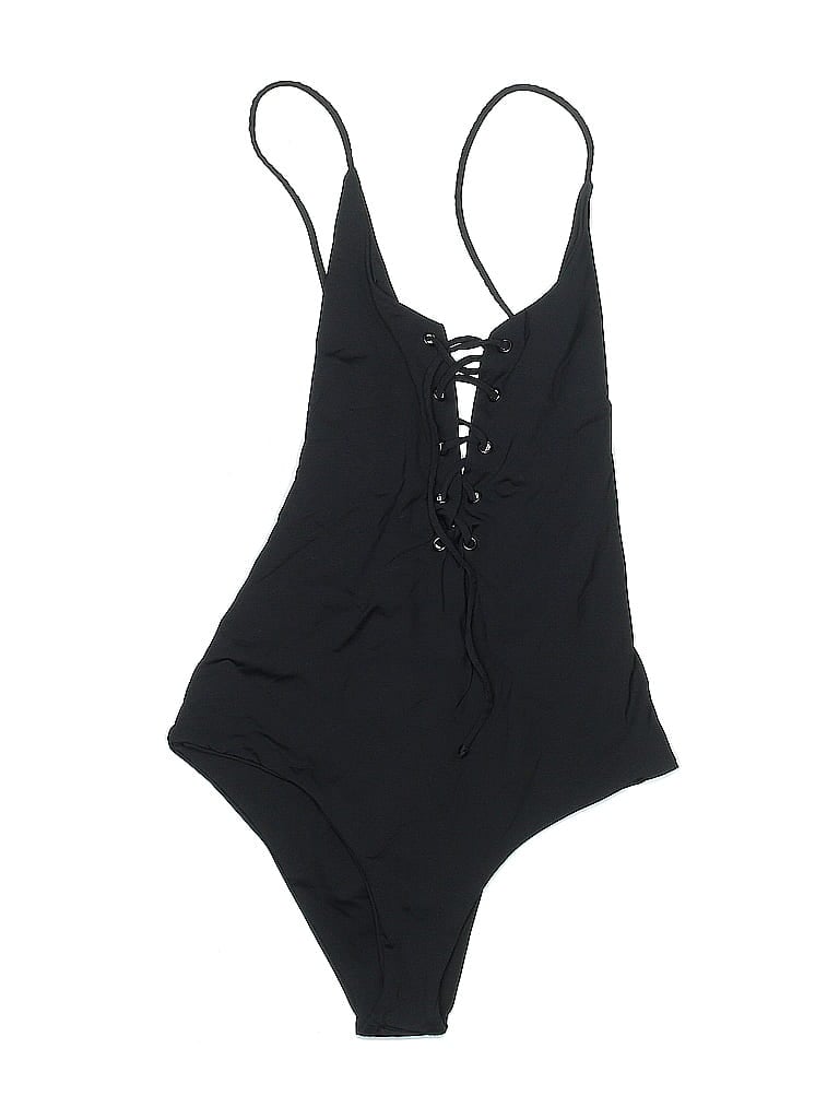 Pre-owned Tavik One Piece Swimsuit In Black