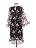 Keysha 100% Polyester Floral Black Cocktail Dress Size S - photo 2