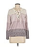 Soho 100% Acrylic Gray Pullover Sweater Size M - photo 1