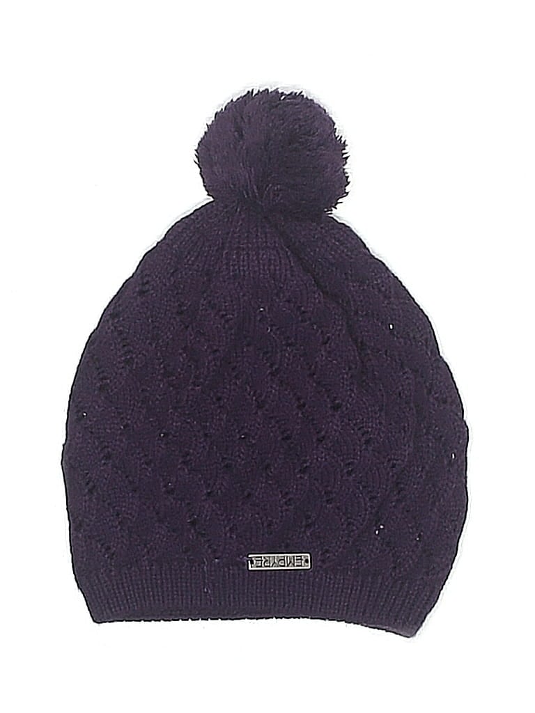 Pre-owned Empyre Beanie Hat In Purple