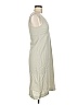 Theory Solid Ivory Gray Casual Dress Size 6 - photo 4
