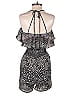 BCBGeneration Animal Print Silver Gray Romper Size XS - photo 2