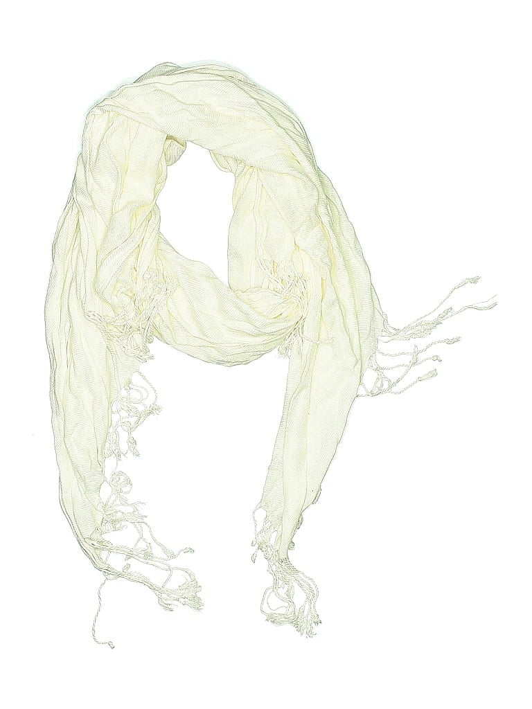 Pre-owned Unbranded Scarf In White