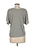 Stylus Gray Short Sleeve Top Size M - photo 2