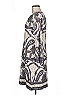 Hale Bob Paisley Silver Casual Dress Size M - photo 4
