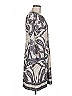 Hale Bob Paisley Silver Casual Dress Size M - photo 3