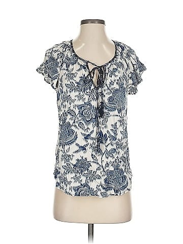 Liverpool Los Angeles Short Sleeve Blouse (view 1)