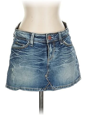 Armani Exchange Denim Skirt (view 1)