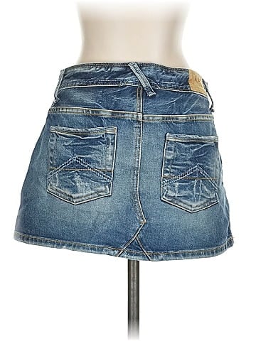 Armani Exchange Denim Skirt (view 2)