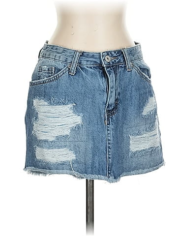 Vanilla Star Denim Skirt (view 1)