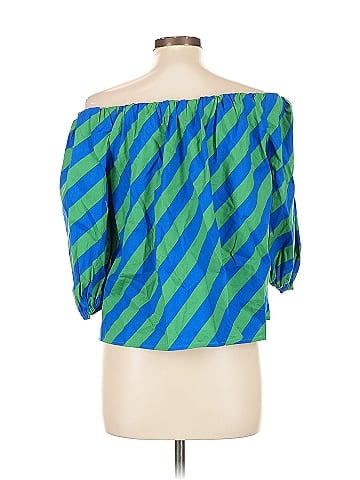 Scoop 3/4 Sleeve Blouse (view 2)