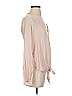 Alexis 100% Polyester Tan Long Sleeve Blouse Size XS - photo 4