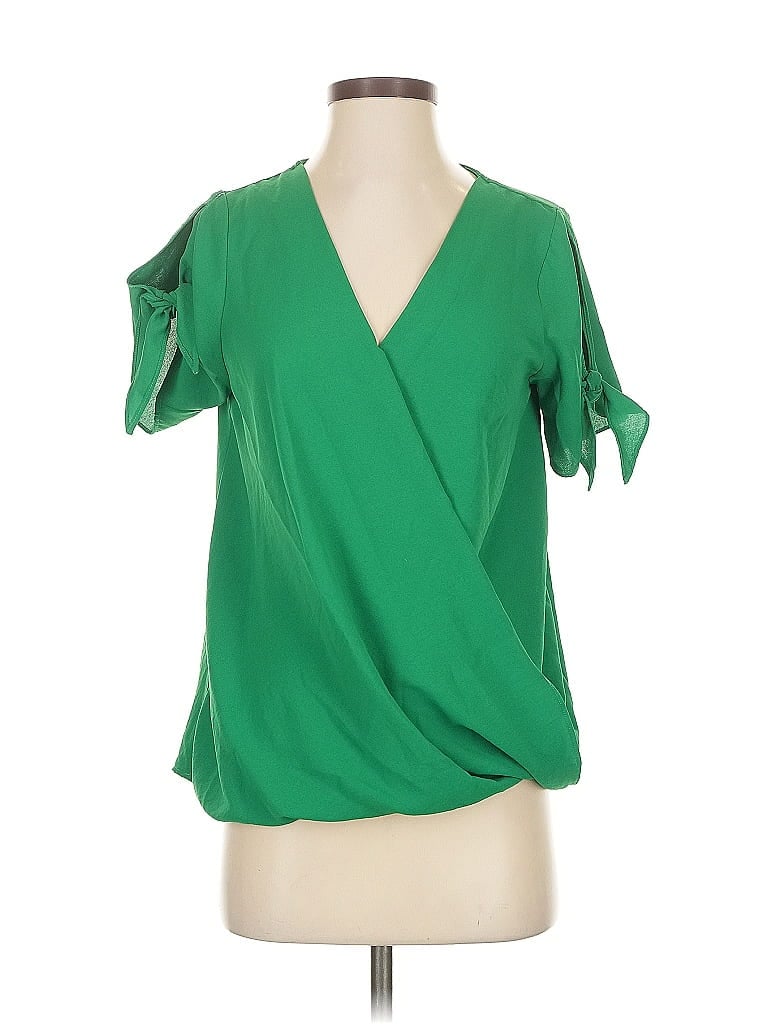 Pre-owned Assorted Brands Short Sleeve T-shirt In Green