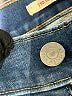CALÉ Solid Blue Jeans Size 28 waist - photo 4