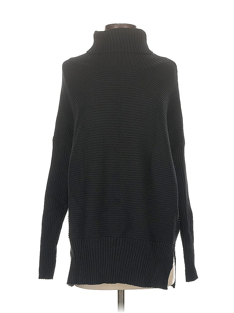 Pre-owned Lillusory Turtleneck Sweater In Black