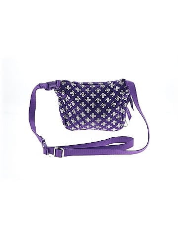 Vera Bradley Purple/White Mini Concerto with University of Washington Belt Bag (view 2)