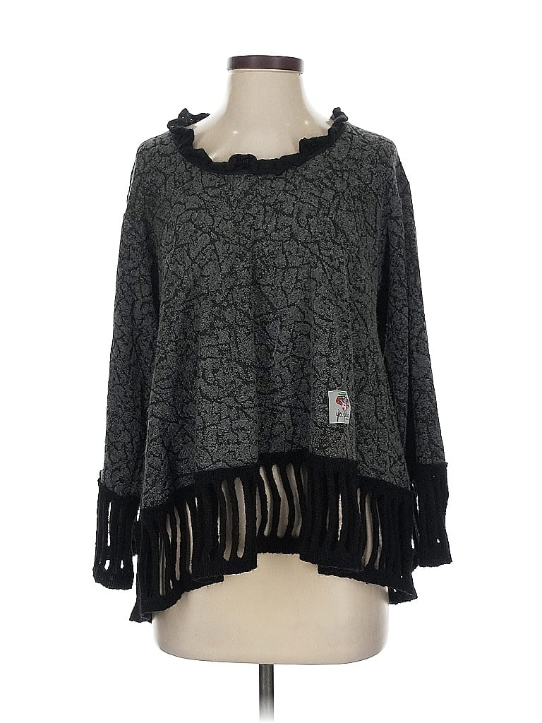 Pre-owned Assorted Brands Pullover Sweater In Gray