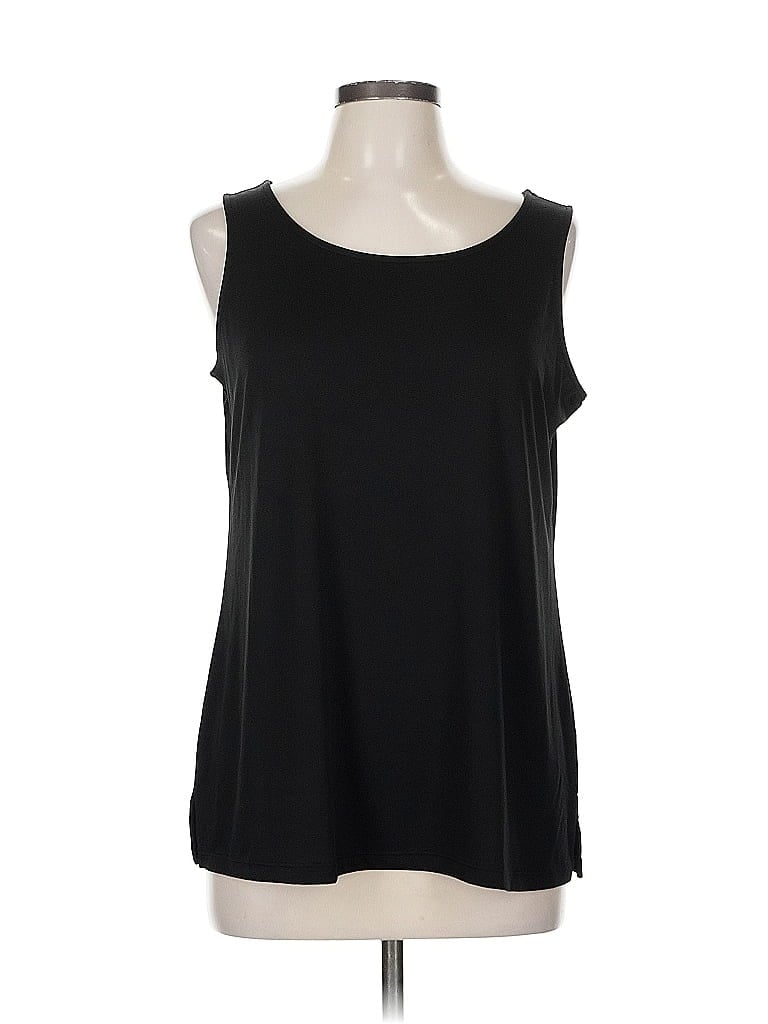 Pre-owned Dennis By Dennis Basso Sleeveless T-shirt In Black