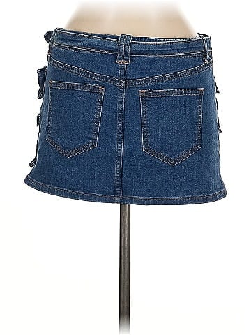 Fashion Nova Denim Skirt (view 2)