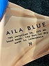 Aila Blue Solid Tan Swimsuit Top Size M - photo 3