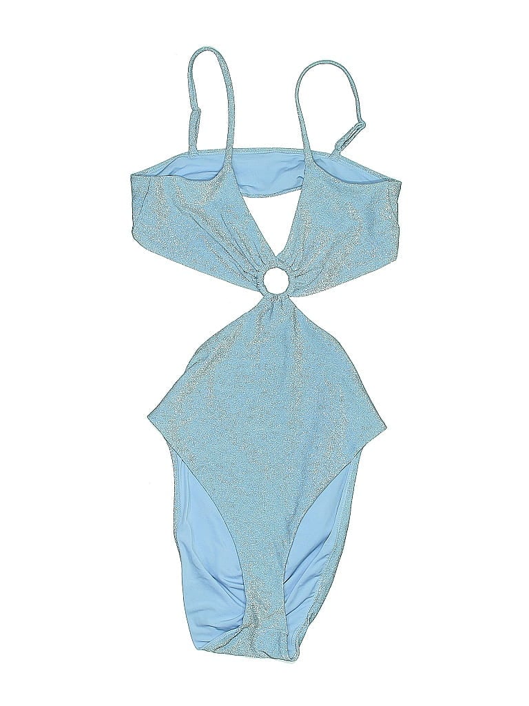 Pre-owned H&m One Piece Swimsuit In Blue