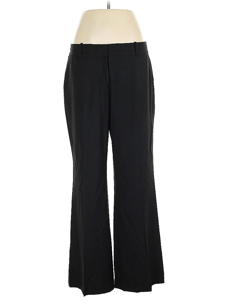 Pre-owned Ann Taylor Loft Dress Pants In Black