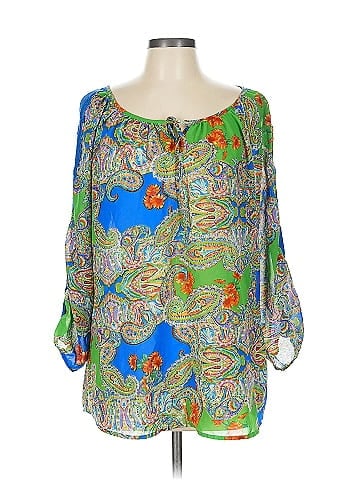 Sunny Leigh 3/4 Sleeve Blouse (view 1)