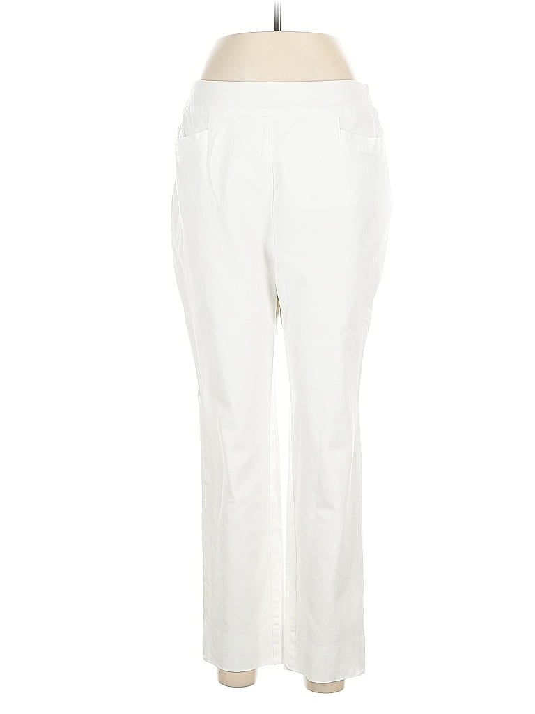 Pre-owned Soft Surroundings Casual Pants In White