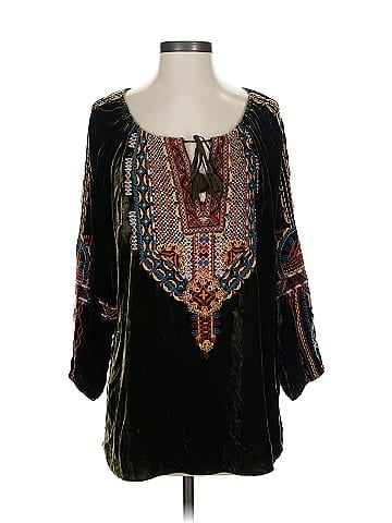 Johnny Was 3/4 Sleeve Blouse (view 1)