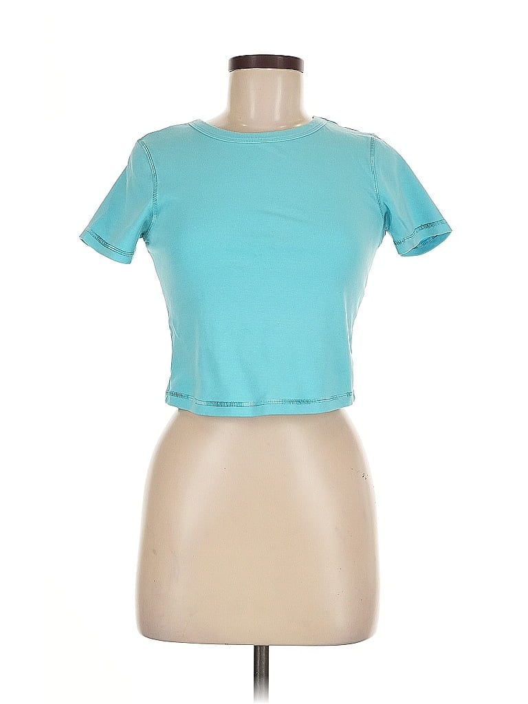 Pre-owned Wild Fable Short Sleeve T-shirt In Blue