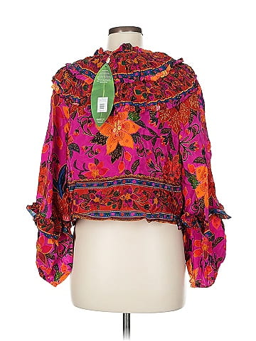 FARM Rio Long Sleeve Blouse (view 2)