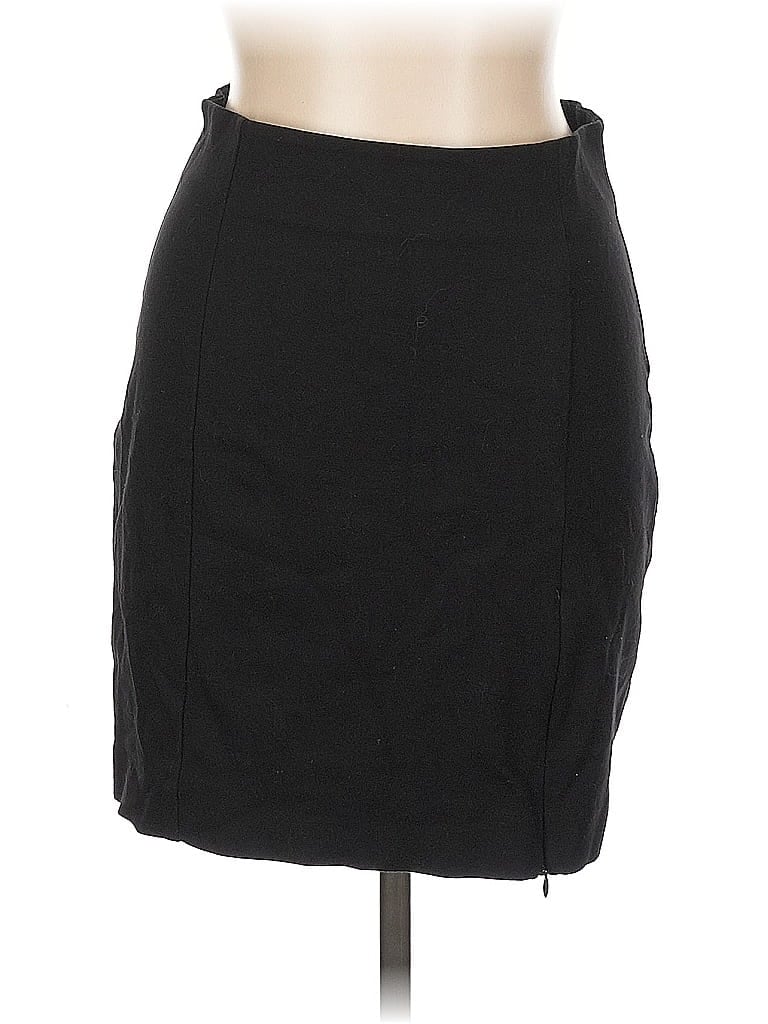 Pre-owned Three Dots Formal Skirt In Black