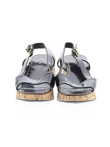 Miu Miu Cork Wedge Sandals (view 2)