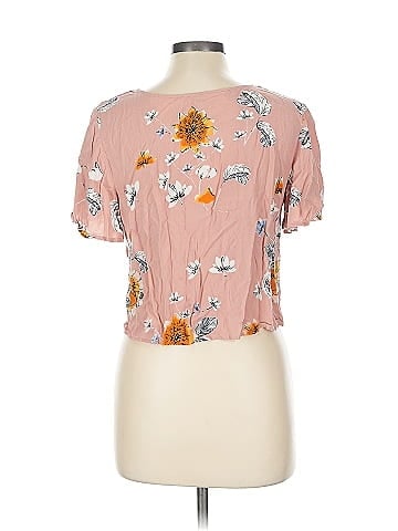 Mudd Short Sleeve Blouse (view 2)