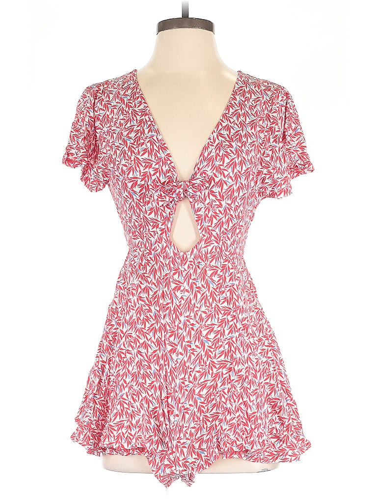 Pre-owned Lulus Romper In Red