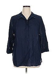 Chico's 3/4 Sleeve Button Down Shirt