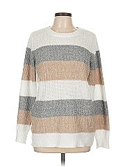 Pink Clover Pullover Sweater