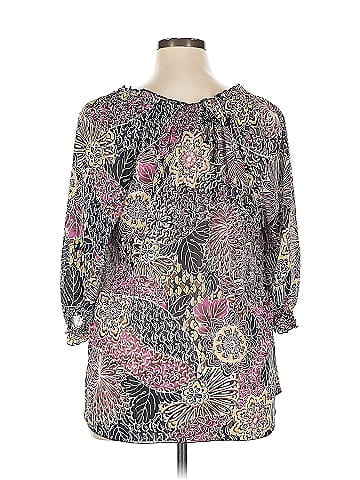 Lane Bryant Outlet 3/4 Sleeve Blouse (view 2)