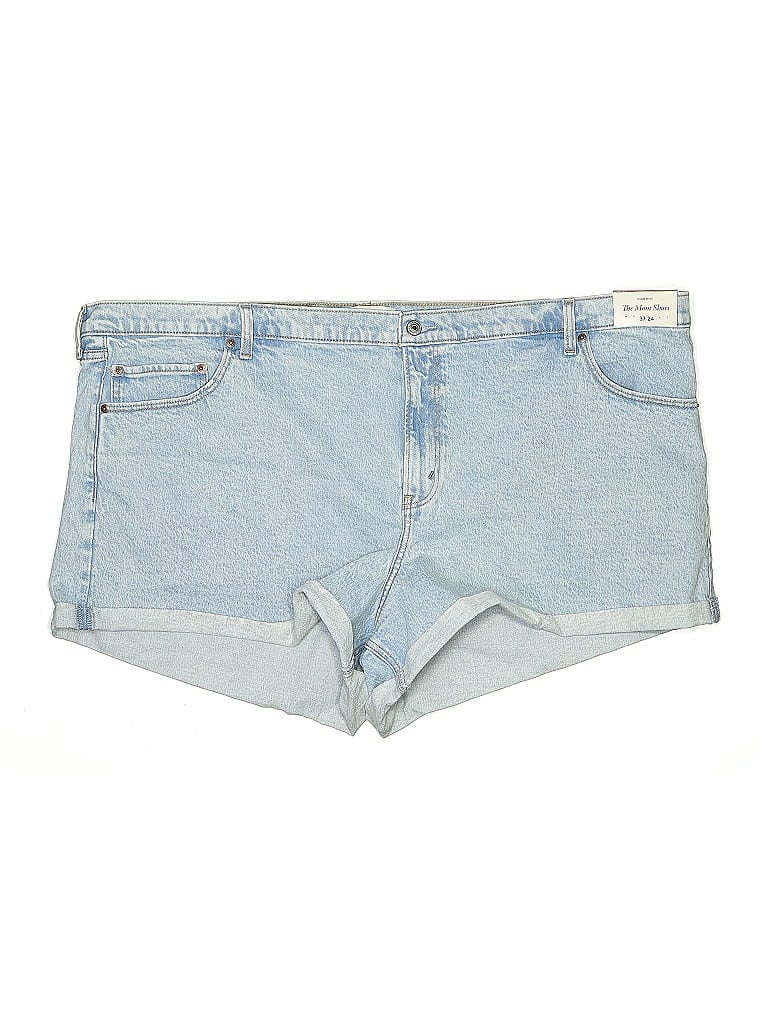 Abercrombie & Fitch Denim Shorts In Blue
