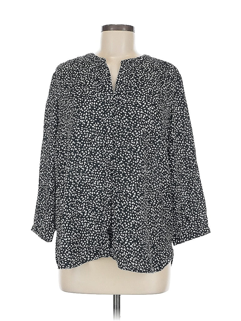 JACHS GIRLFRIEND Pre-owned 3/4 Sleeve Blouse In Black