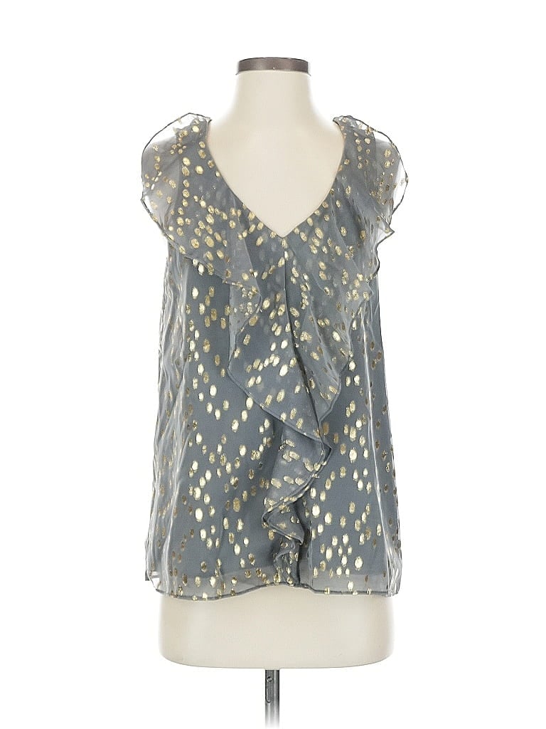 Pre-owned Bcbgeneration Sleeveless Blouse In Gray