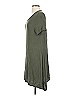 Unbranded Solid Green Casual Dress Size S - photo 5