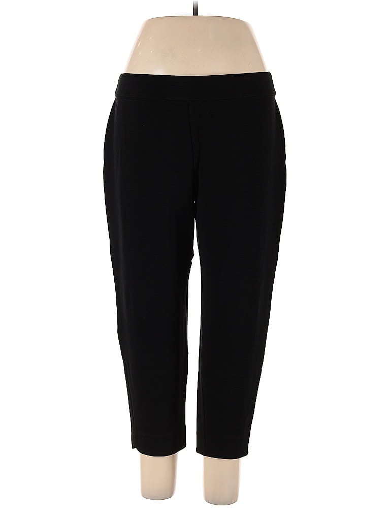 Pre-owned Eileen Fisher Active Pants In Black