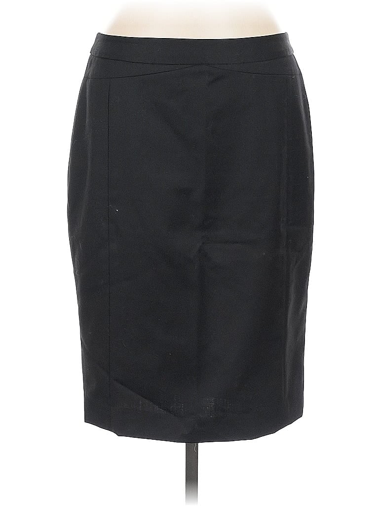 Pre-owned Ted Baker Wool Skirt In Black