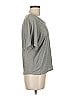 Stylus Gray Short Sleeve Top Size M - photo 4